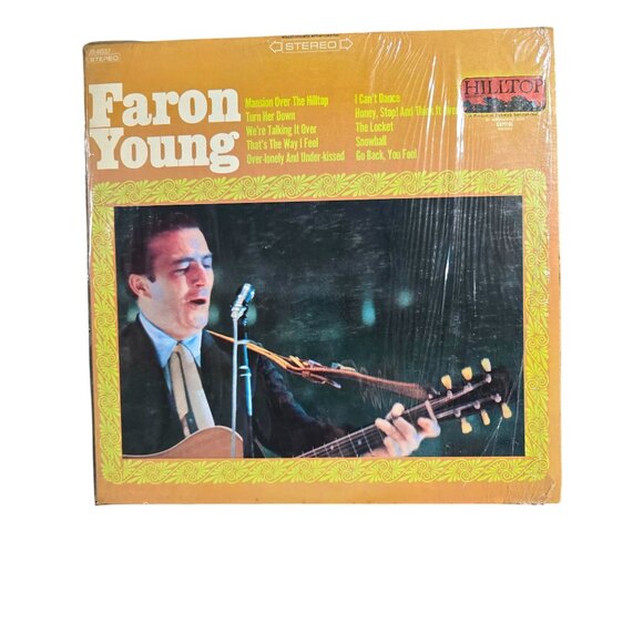 Faron Young JS 6037 Vinyl Record Album Stereo - Picture 1 of 3